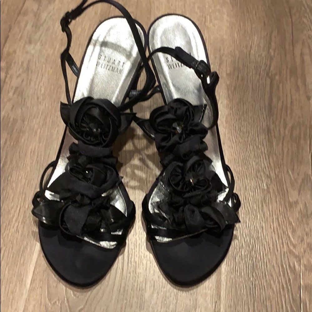 Stuart Weitzman flower heel
